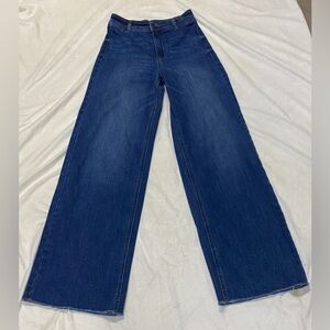 Oat New York High Rise Wide Leg Jeans